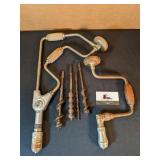 Hand drills and bits