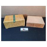 Wood boxes (2)