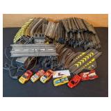 Large qty slot track and cars