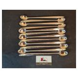 12 silverplate malt spoons