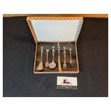 Italian silverplate service utensils
