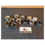 12 silverplate napkin rings