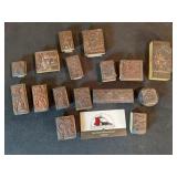 Stamps (mostly western/cowboy)