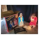 Nativity Scene Blow Mold