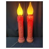 Noel Blow Mold Candles