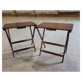Two TV Trays
