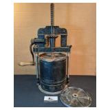Antique sausage/lard press