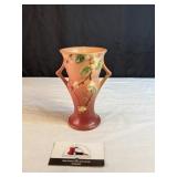 Roseville Snowberry vase