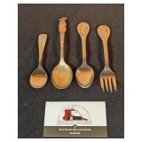 Winnie the Pooh, Yogi Bear silverware