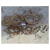 Lead ropes and misc rope