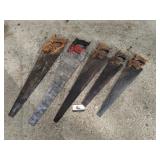 5 handsaws