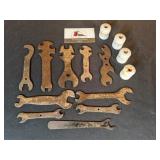 Misc wrenches, insulators