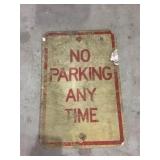 Fiberglass No Parking Sign