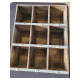 Wooden Storage Shelf