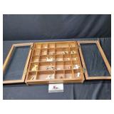 Display Case with Minitures