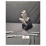 Salt Knives and Block Set