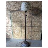 Antique Floor Lamp with Elbow