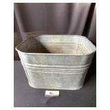 Galvanized Washtub