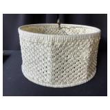 Crocheted Lamp Shade