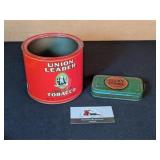 Tobacco tins