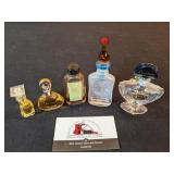 Vintage perfume bottles