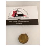 Encased US 1900 nickel