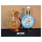Elks centennial, NE bicentennial decanters