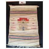 American Indian weaving (20" x 13")