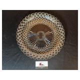 Waterford Waffle Sandwich 14" platter