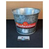 Budweiser galvanized bucket