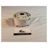 Hand painted receiving dish