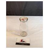 1/2 pint milk/cream bottle