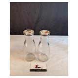 Pint milk/cream bottles (unmarked)