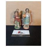 Mexican clay figures