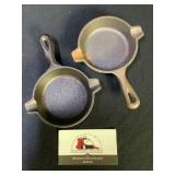 Lodge Cast Iron Mini Skillets