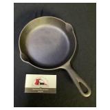 Crescent Co. No 3 Cast Iron Skillet 6"