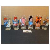 Arbys, Pepsi collectible glasses