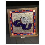 GU Bulldog Lighted Sign