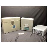 Metal and Plastic Boxes