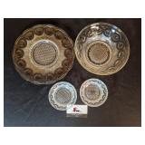 Manhattan, 10" plate, 8" bowl, 2 svg bowls