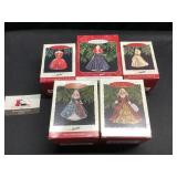 5 Holiday Barbie Christmas Ornaments