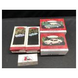 4 Classic American Car Ornament s
