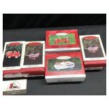 5 Kiddie Car Classics Christmas Ornaments