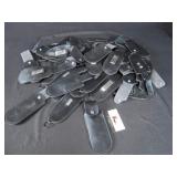 Large Black Utility Pouches