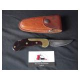 Fur Long Knife & Sheath