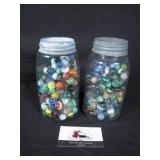 Two Jars of Marbles