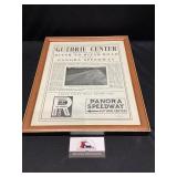 Guthrie Center Framed News Paper
