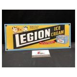 Legion Ice Cream Porcelain Sign