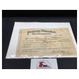 Menlo Iowa 1920 Menlo State Bank Deposit