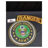 United States Army and Ranger Patches
